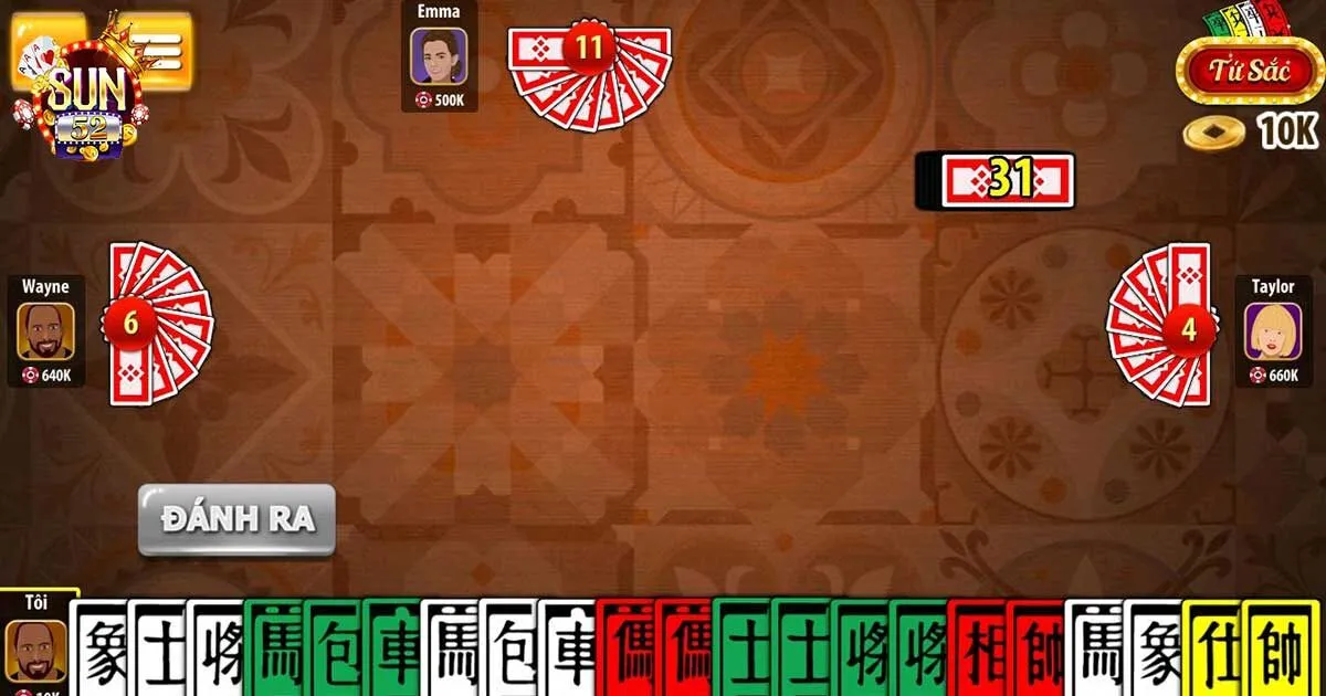 Game Bài Tứ Sắc Sun52 Trò Chơi Giải Trí Độc Đáo Top chiến thuật chơi bài tứ sắc chắc thắng